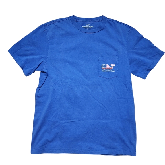 Vineyard Vines Blue T-Shirt - Picture 1 of 5